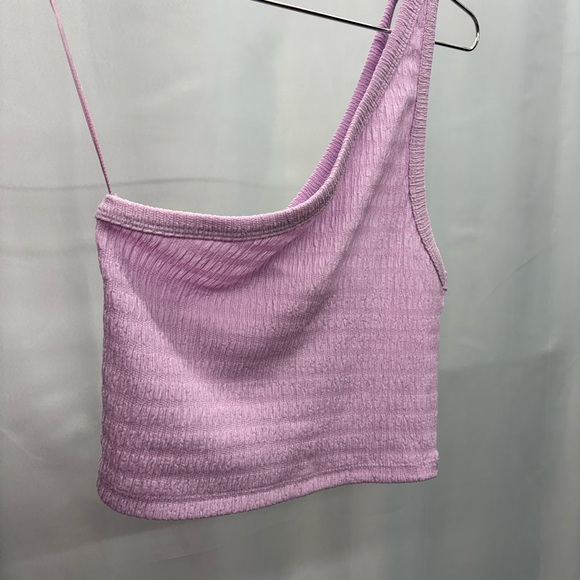 Two American Eagle Ribbed Crop Tops - Picture 8 of 9